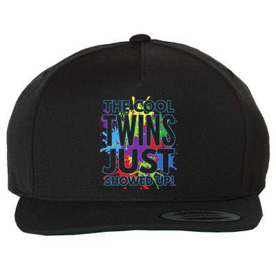 The Cool Twins Just Showed Up Funny Twins Wool Snapback Cap