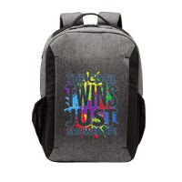 The Cool Twins Just Showed Up Funny Twins Vector Backpack