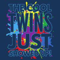 The Cool Twins Just Showed Up Funny Twins Infant Baby Jersey Bodysuit