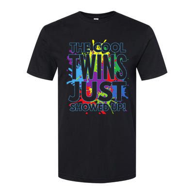 The Cool Twins Just Showed Up Funny Twins Softstyle® CVC T-Shirt