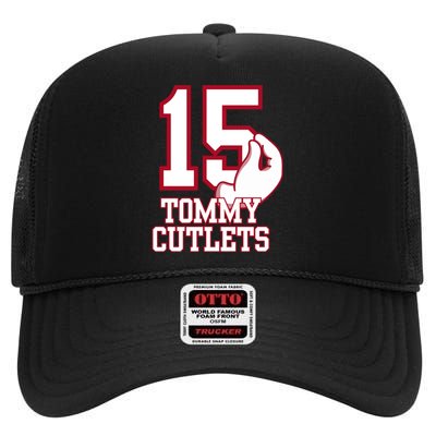 Tommy Cutlets High Crown Mesh Back Trucker Hat