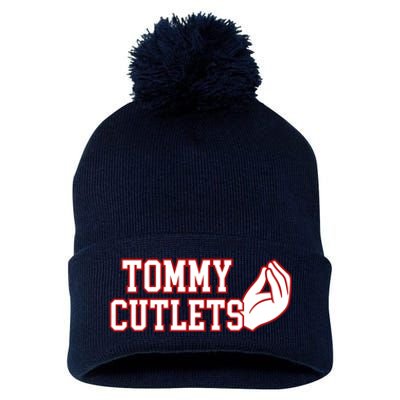 Tommy Cutlets Pom Pom 12in Knit Beanie