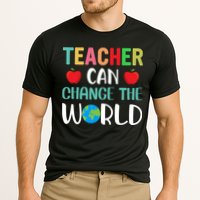 Teachercan Change The World Back To School Cooling Performance Crew T-Shirt