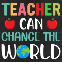 Teachercan Change The World Back To School Golf Towel