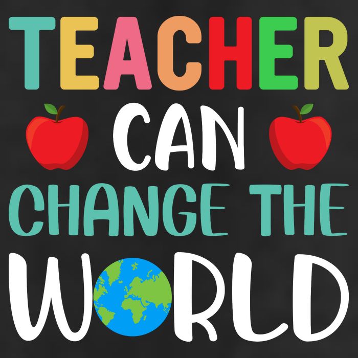 Teachercan Change The World Back To School Golf Towel