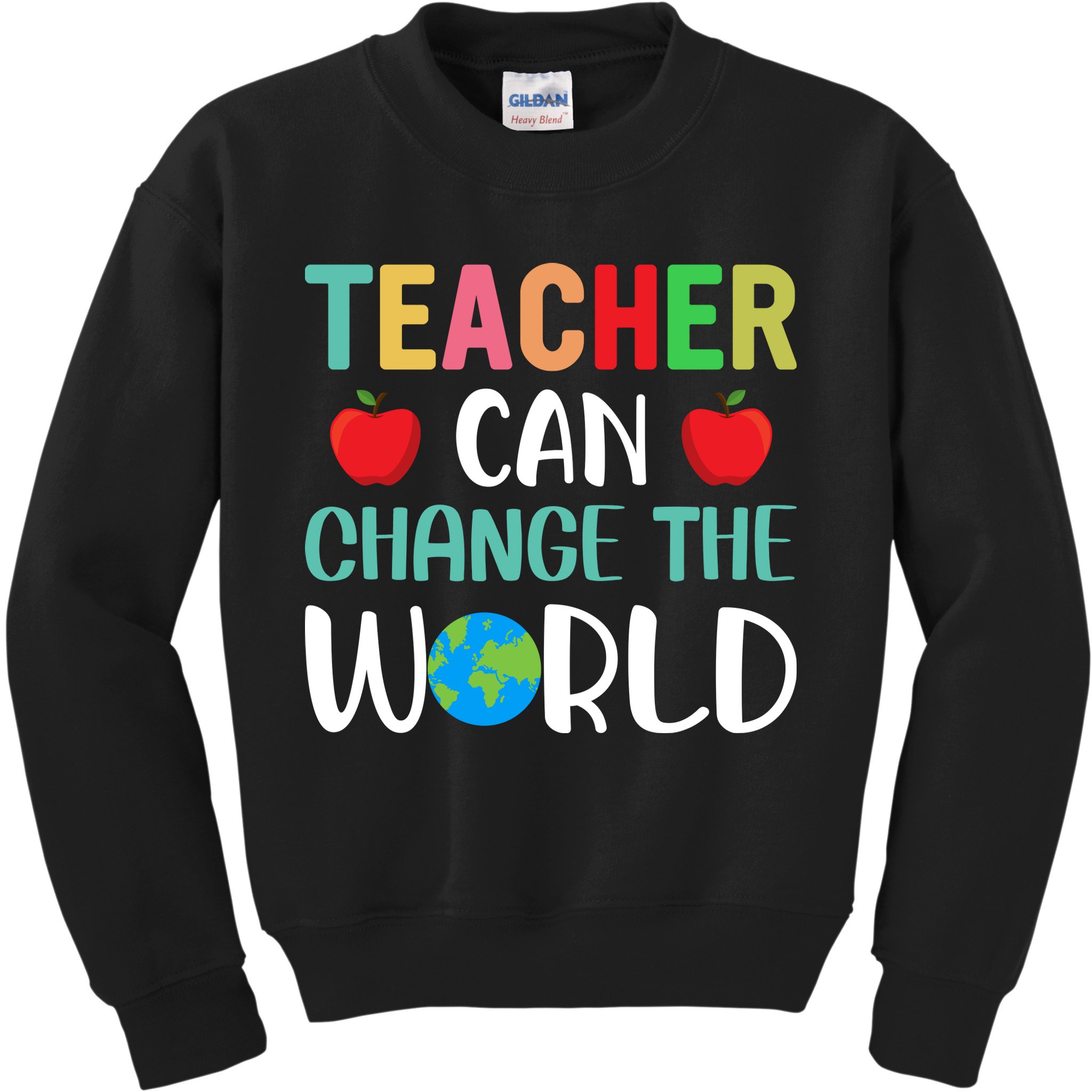 Teachercan Change The World Back To School Kids Sweatshirt