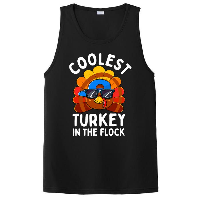 Thanksgiving Coolest Turkey In The Flock PosiCharge Competitor Tank