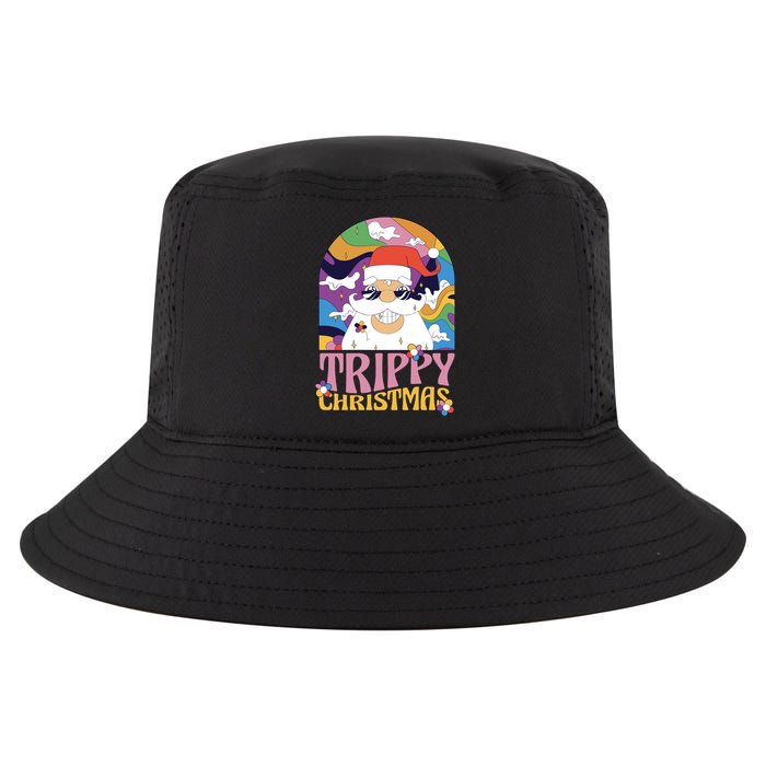 Trippy Christmas Cool Comfort Performance Bucket Hat