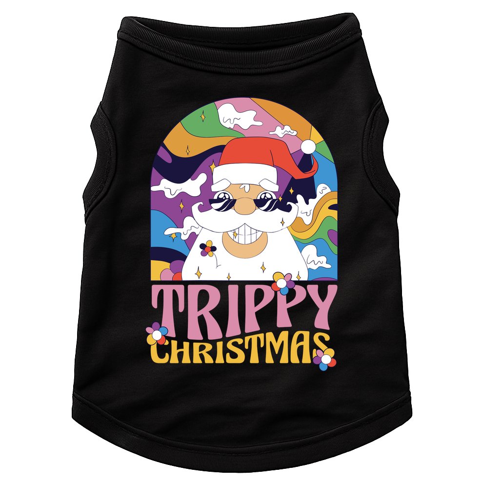 Trippy Christmas Doggie Tank