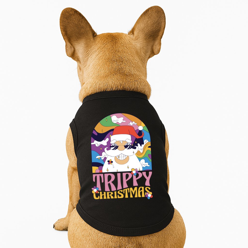 Trippy Christmas Doggie Tank