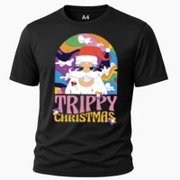 Trippy Christmas Cooling Performance Crew T-Shirt