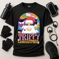 Trippy Christmas Cooling Performance Crew T-Shirt