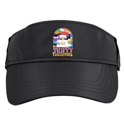 Trippy Christmas Adult Drive Performance Visor