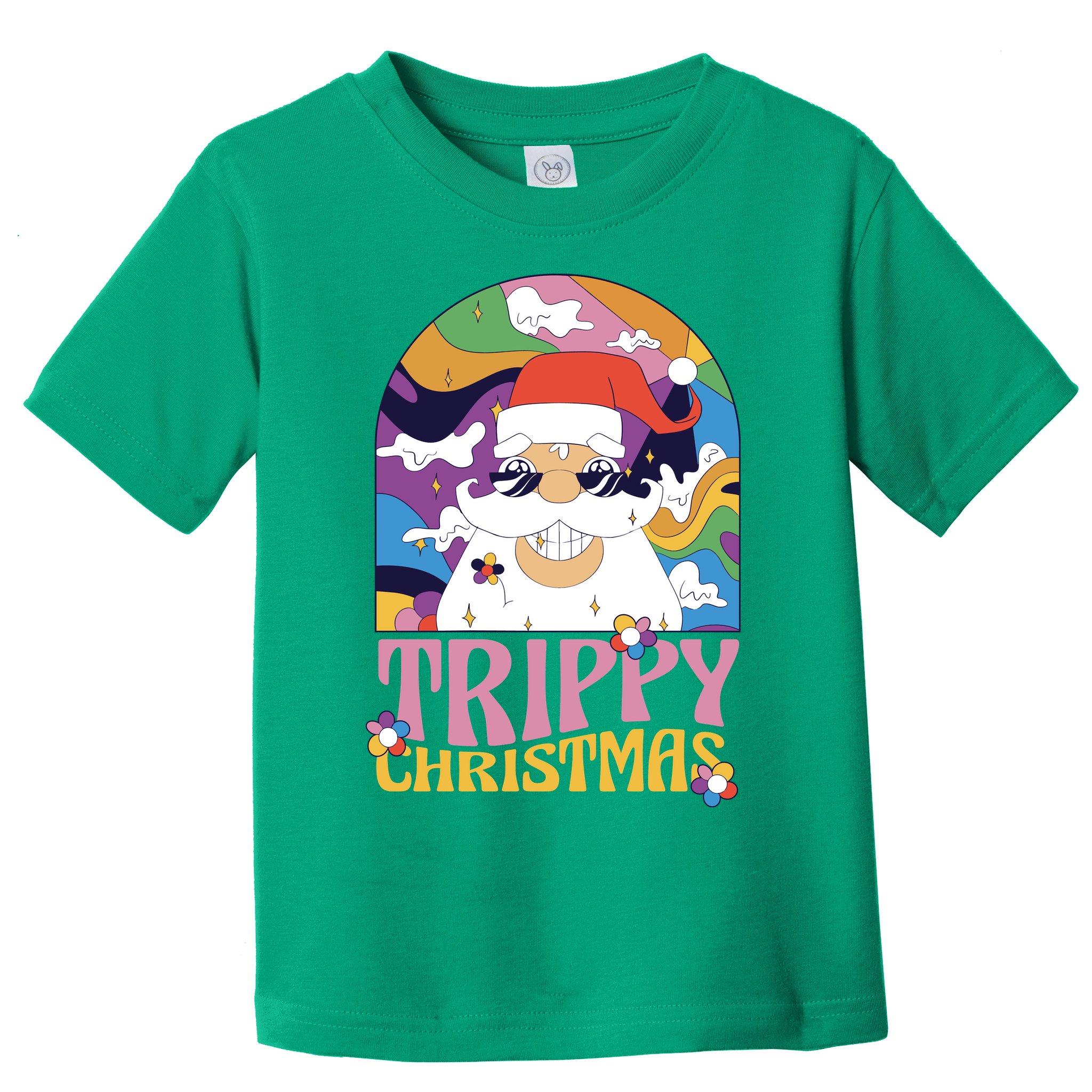 Trippy Christmas Toddler T-Shirt