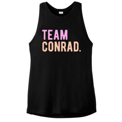 Team Conrad Ladies PosiCharge Tri-Blend Wicking Tank