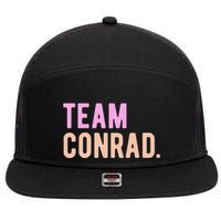 Team Conrad 7 Panel Mesh Trucker Snapback Hat