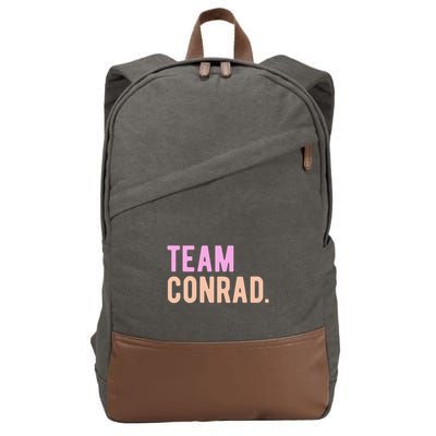 Team Conrad Cotton Canvas Backpack