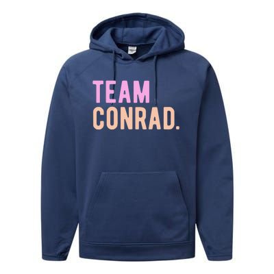 Team Conrad Performance Fleece Hoodie