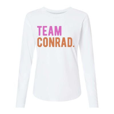 Team Conrad Womens Cotton Relaxed Long Sleeve T-Shirt