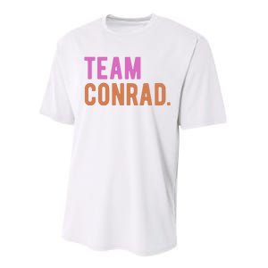 Team Conrad Performance Sprint T-Shirt