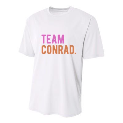 Team Conrad Youth Performance Sprint T-Shirt
