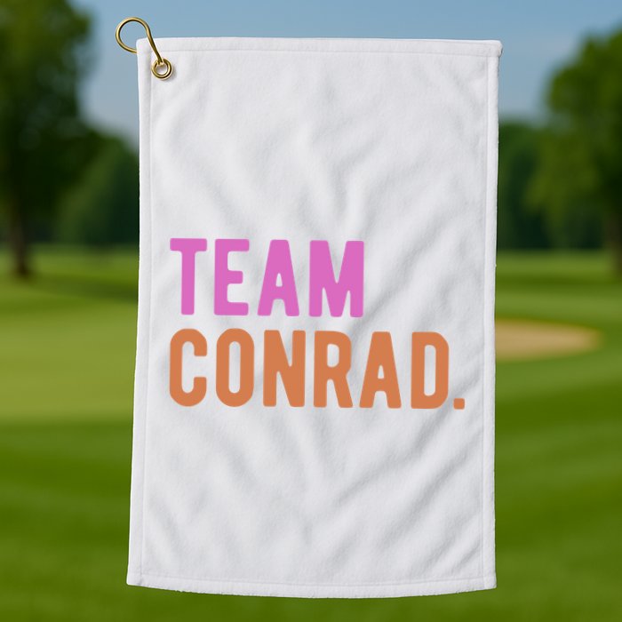 Team Conrad Golf Towel