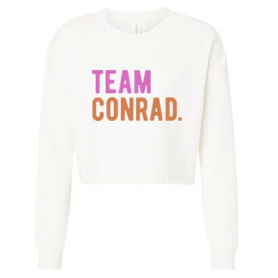 Team Conrad Cropped Pullover Crew