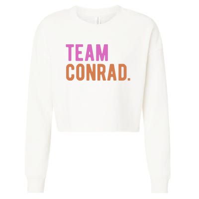 Team Conrad Cropped Pullover Crew