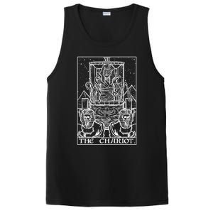 The Chariot Tarot Card Mummy Halloween Egyptian Witch Horror Gift PosiCharge Competitor Tank