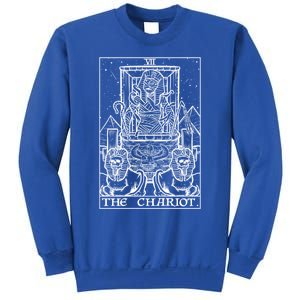 The Chariot Tarot Card Mummy Halloween Egyptian Witch Horror Gift Sweatshirt