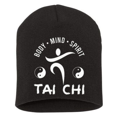 Tai Chi Short Acrylic Beanie