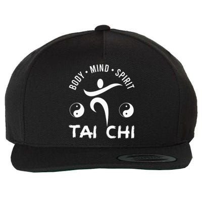 Tai Chi Wool Snapback Cap