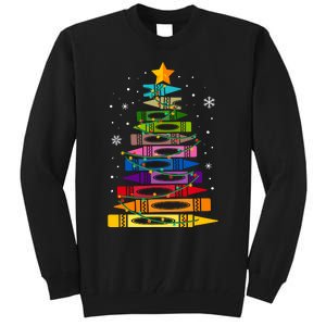 Teacher Christmas Tree Light Student Pajama Matching Tall Sweatshirt