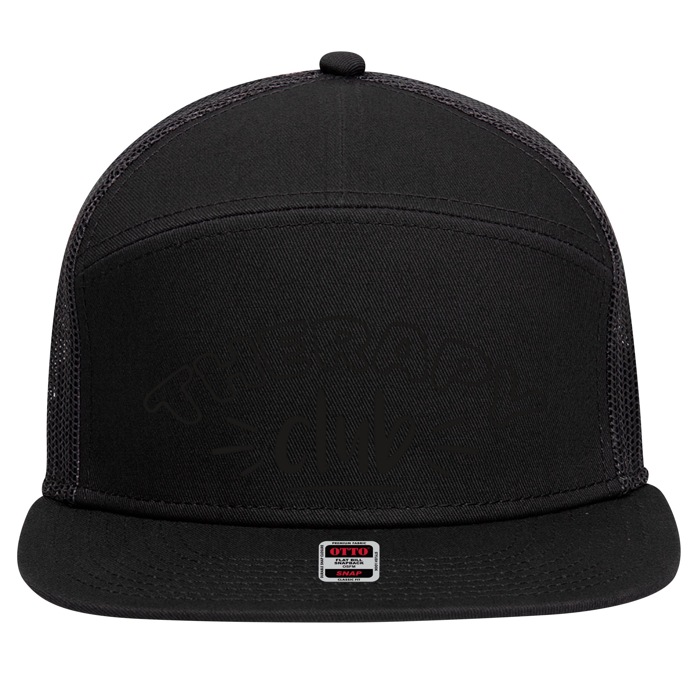 Therapy Club 7 Panel Mesh Trucker Snapback Hat