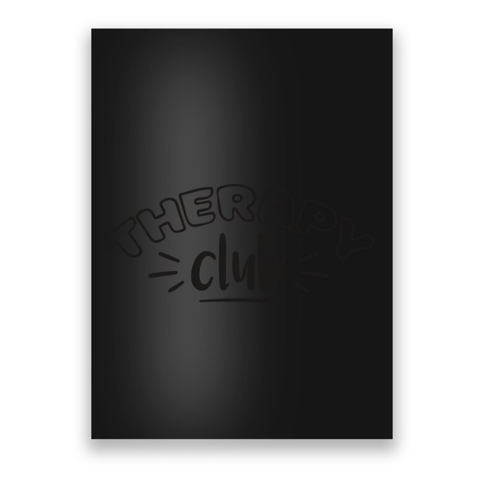 Therapy Club Poster