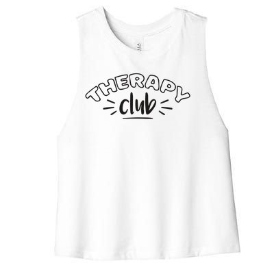 Therapy Club Women's Racerback Cropped Tank