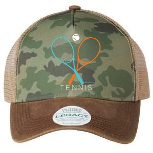 Tennis Children Tennis Racket Ball Legacy Tie Dye Trucker Hat