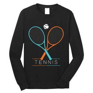 Tennis Children Tennis Racket Ball Long Sleeve Shirt