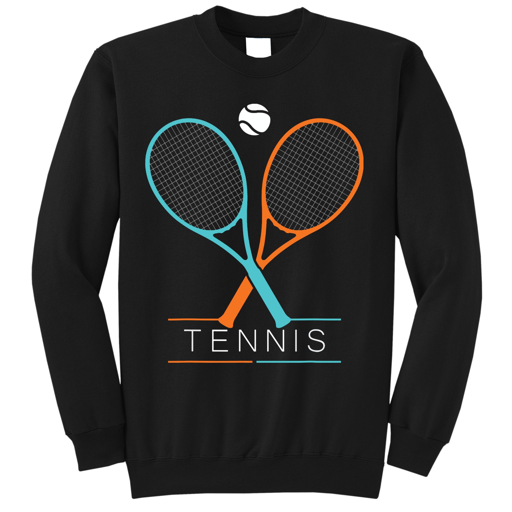 Tennis Children Tennis Racket Ball Sweatshirt