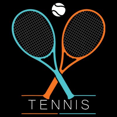 Tennis Children Tennis Racket Ball T-Shirt