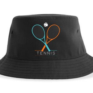 Tennis Children Tennis Racket Ball Sustainable Bucket Hat