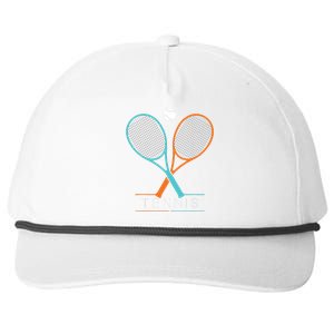 Tennis Children Tennis Racket Ball Snapback Five-Panel Rope Hat