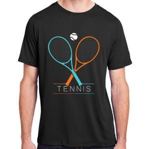 Tennis Children Tennis Racket Ball Adult ChromaSoft Performance T-Shirt