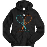 Tennis Children Tennis Racket Ball Tie Dye Hoodie