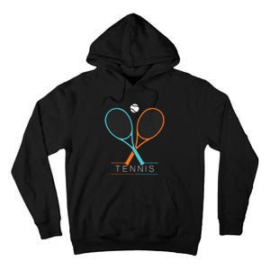 Tennis Children Tennis Racket Ball Tall Hoodie