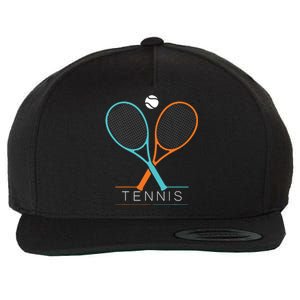 Tennis Children Tennis Racket Ball Wool Snapback Cap