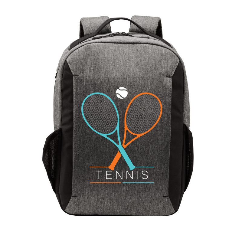 Tennis Children Tennis Racket Ball Vector Backpack