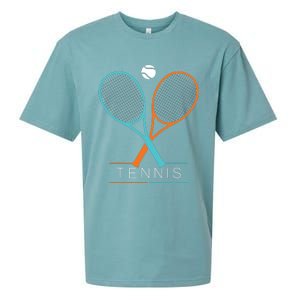 Tennis Children Tennis Racket Ball Sueded Cloud Jersey T-Shirt