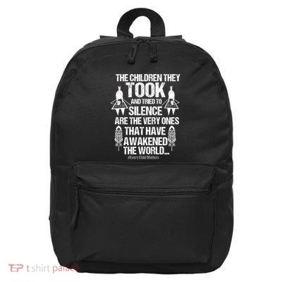 The Children They Took Every Child Matters 16 in Basic Backpack