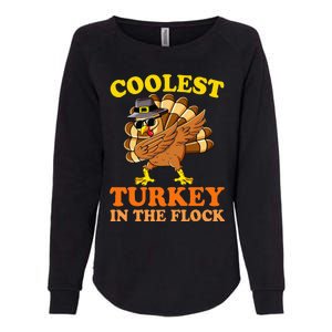 Thanksgiving  Coolest Turkey Womens California Wash Sweatshirt